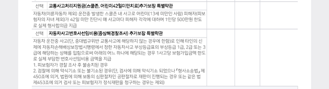 1만원대 운전자 보험 적합성 여부?의 0번 째 이미지