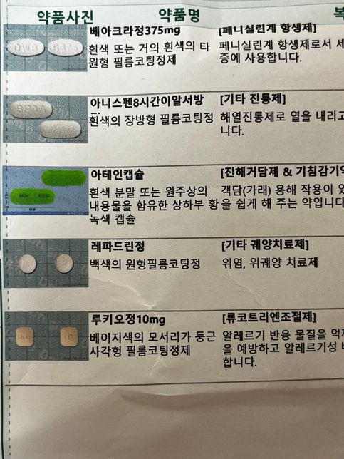 사후피임약 복용 후 항생제를 먹으면 효과가 떨어진다고 들어서 궁금합니다의 0번 째 이미지
