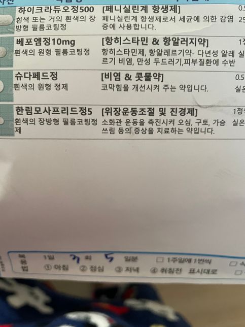 가족들이 먹고 있는 약인데 멀미약 먹어도 될까요?의 3번 째 이미지