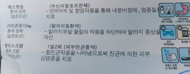 기존 복약중인 약과 피부과약 같이 먹어도 될까요?의 0번 째 이미지