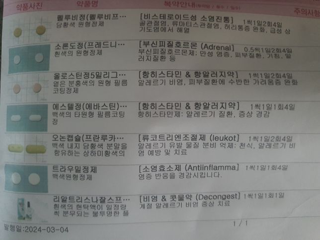 코,비염,감기약인데 술 마셔도 되나요?의 0번 째 이미지