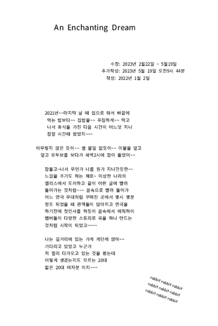 창작글을 쓰는것에 대해서.......의 1번 째 이미지