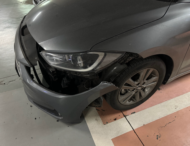 아파트 주차장에서 뺑소니 당했어요 손해배상 받을수 있는건지의 1번 째 이미지