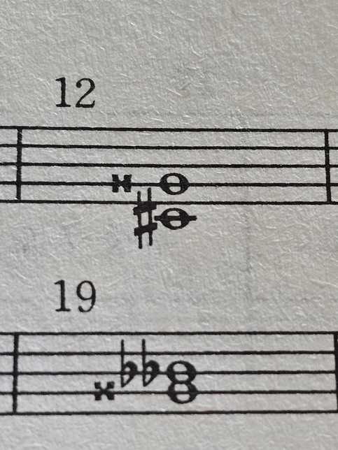 이 악보에서 변화표는 뭔가요?의 0번 째 이미지