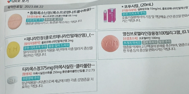 티라목스정375mg 3일만 먹어도 되나요.최소 몇일이상 먹어야하나요의 0번 째 이미지