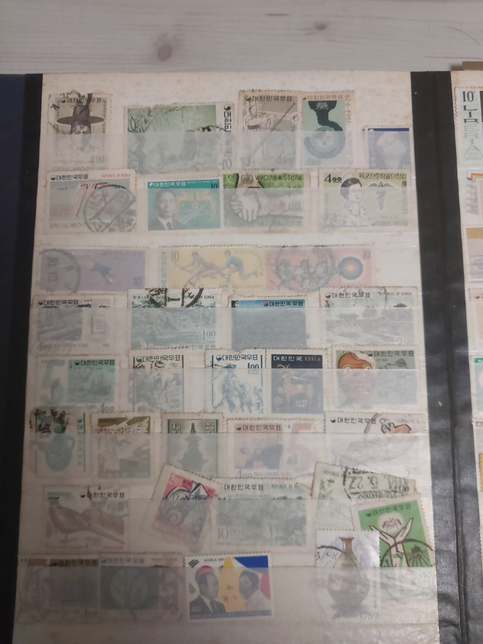 아주옛날에 보관했던것처럼보이는 우표가격이 궁금해요의 1번 째 이미지