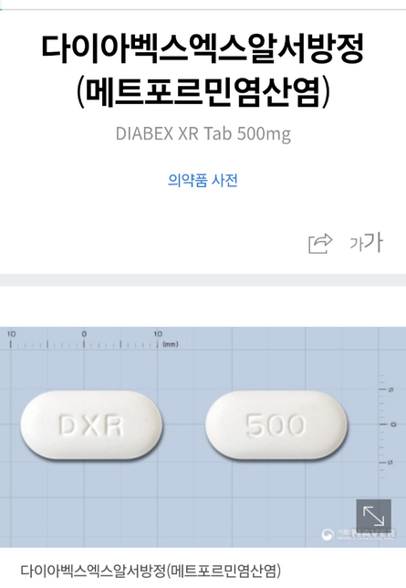 당뇨약 복용방법이 궁금합니다.의 1번 째 이미지