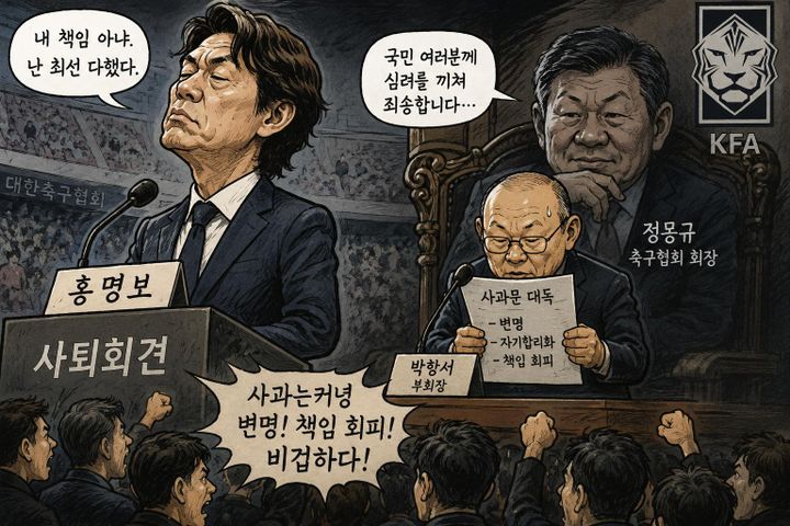 책임은 사라지고 변명만 남을 때 - 홍명보 사태를 보며