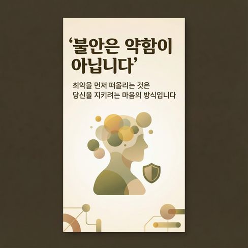 불안은 사라져야 할 감정이 아니라 지금의 통제 방식이 과도해졌다는 신호입니다.
