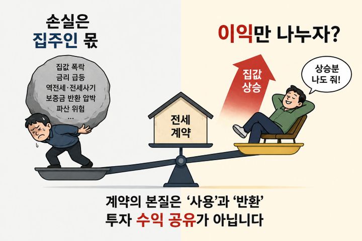 전세는 투자 실패의 보험이 아니다